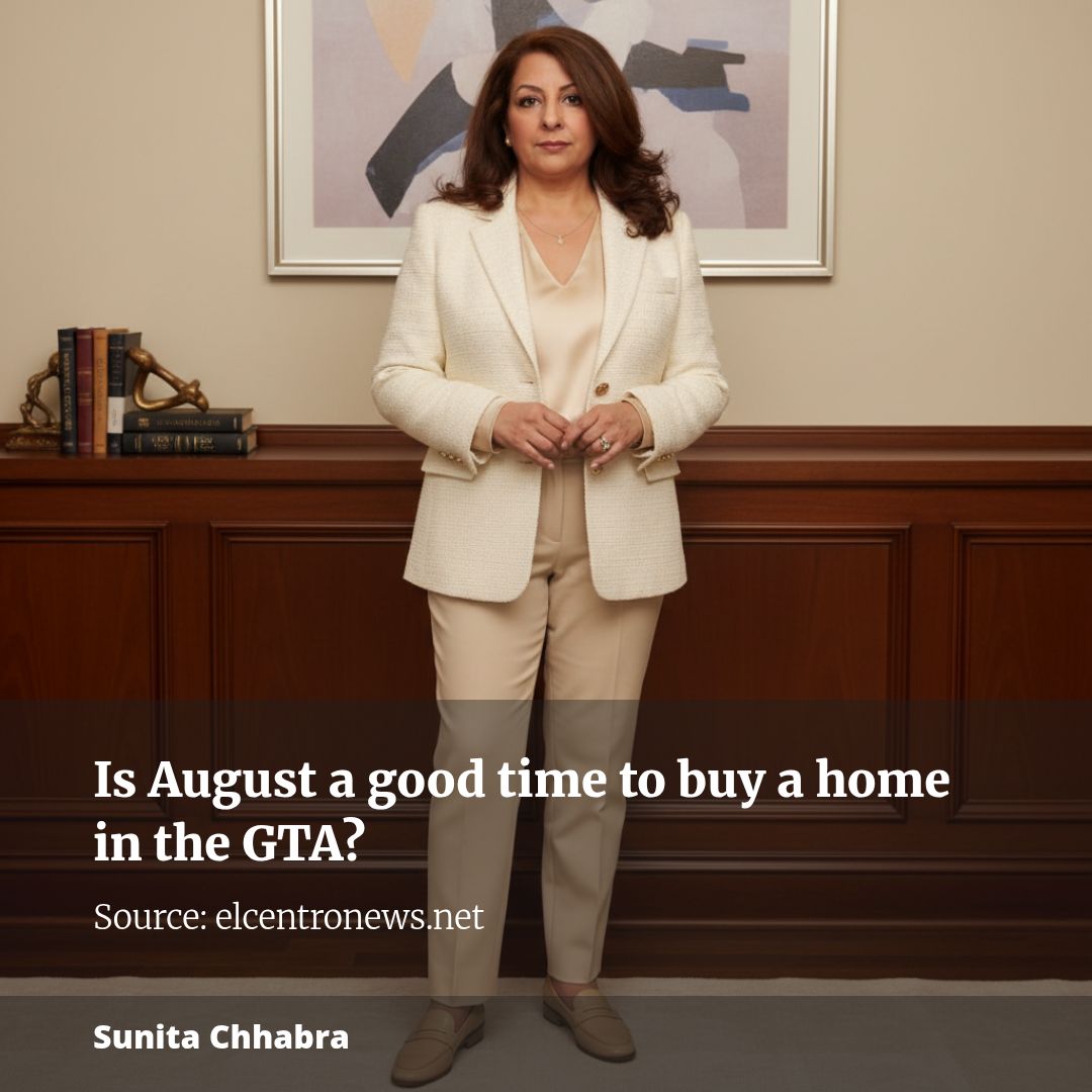 Is August a good time to buy a home in the GTA?