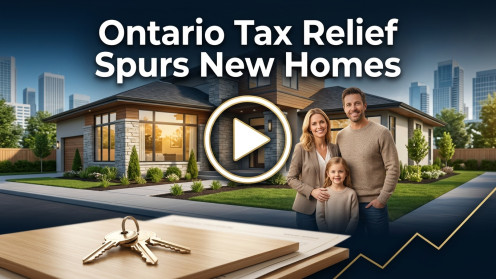 Ontario Tax Relief Spurs New Homes